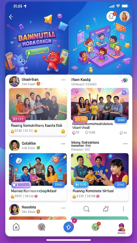 Beragam mode permainan yang dapat dipilih sesuai selera.