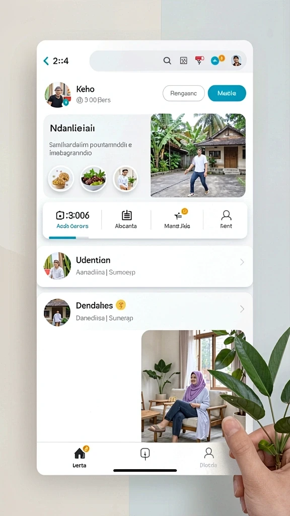 Tampilan antarmuka yang menarik dan user-friendly.