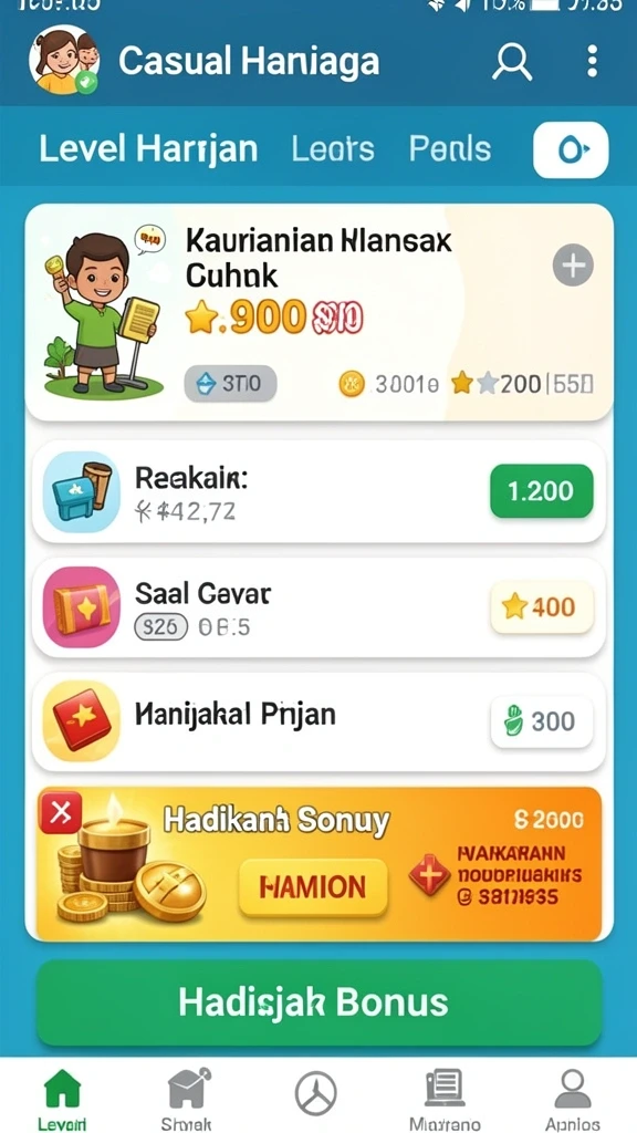 Bonus harian yang menarik menanti Anda di BIGWIN88.