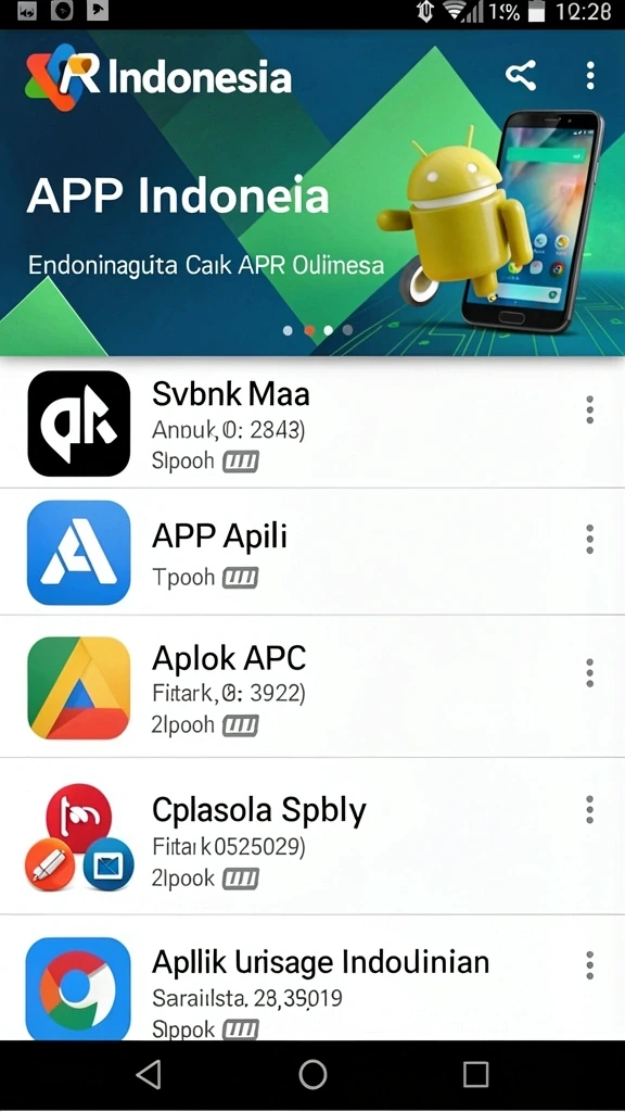 Tampilan antarmuka yang bersih dan modern.