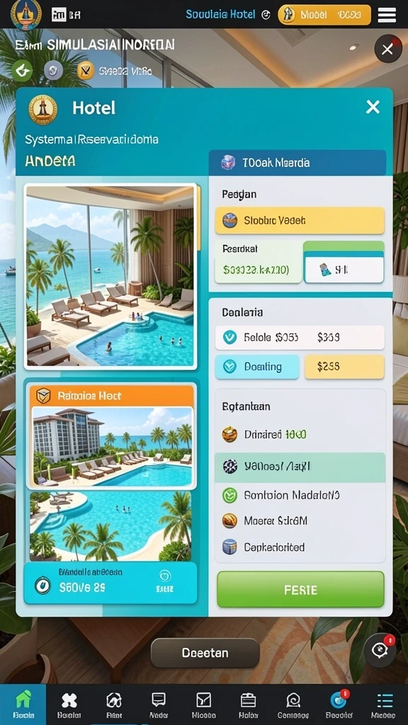 Tampilan utama aplikasi BULANTOGEL yang menarik.