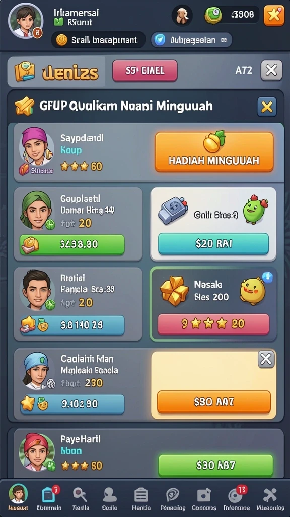Tangkapan layar dari menu utama FIXPLAY666.