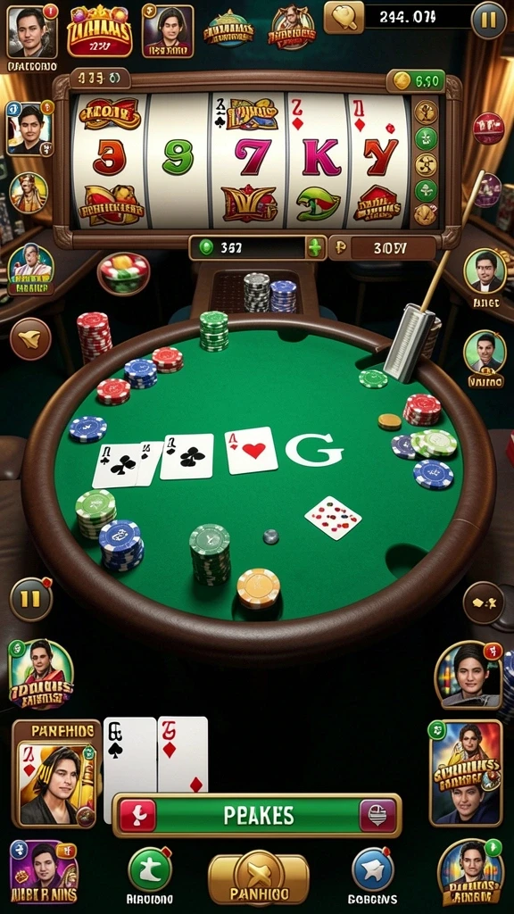 Menampilkan berbagai pilihan permainan slot yang seru.