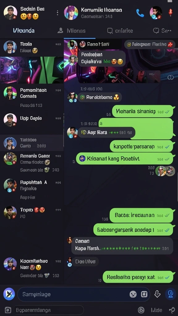 Tampilan awal yang user-friendly dan menarik.