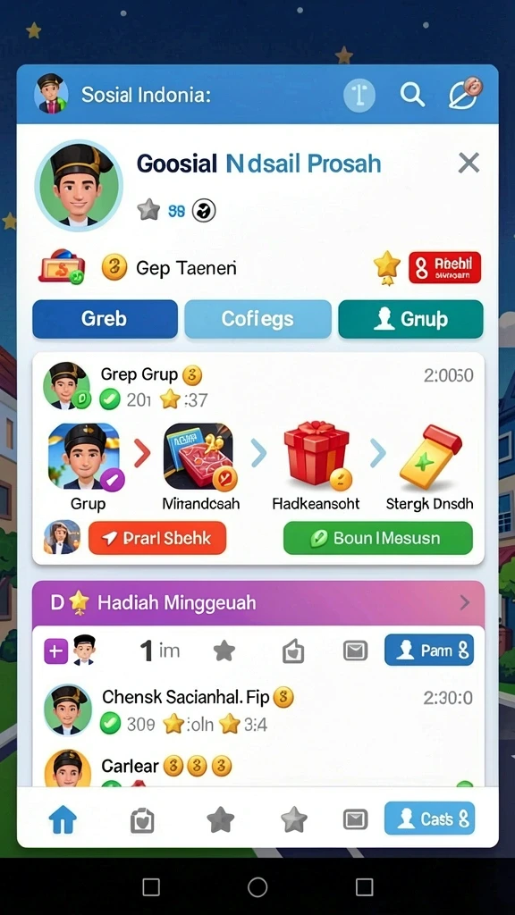 Tampilan antarmuka yang menarik dan intuitif.