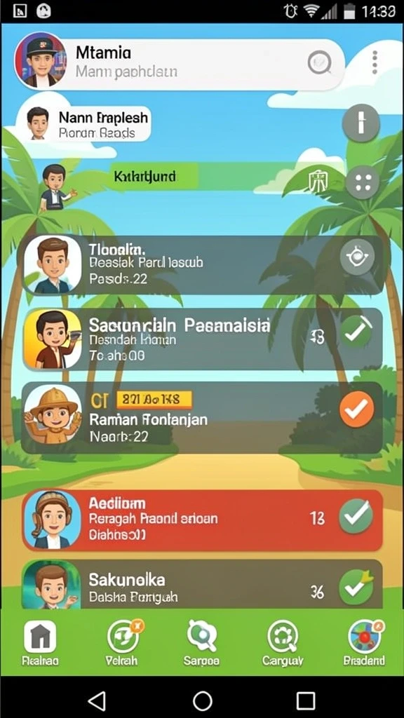 Pengguna dapat mengakses berbagai fitur menarik di HAIKUOTK.