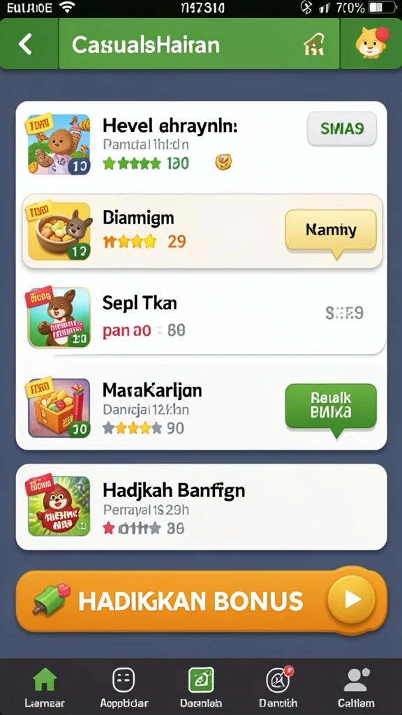 Fitur bonus yang menggiurkan menanti setiap pemain.