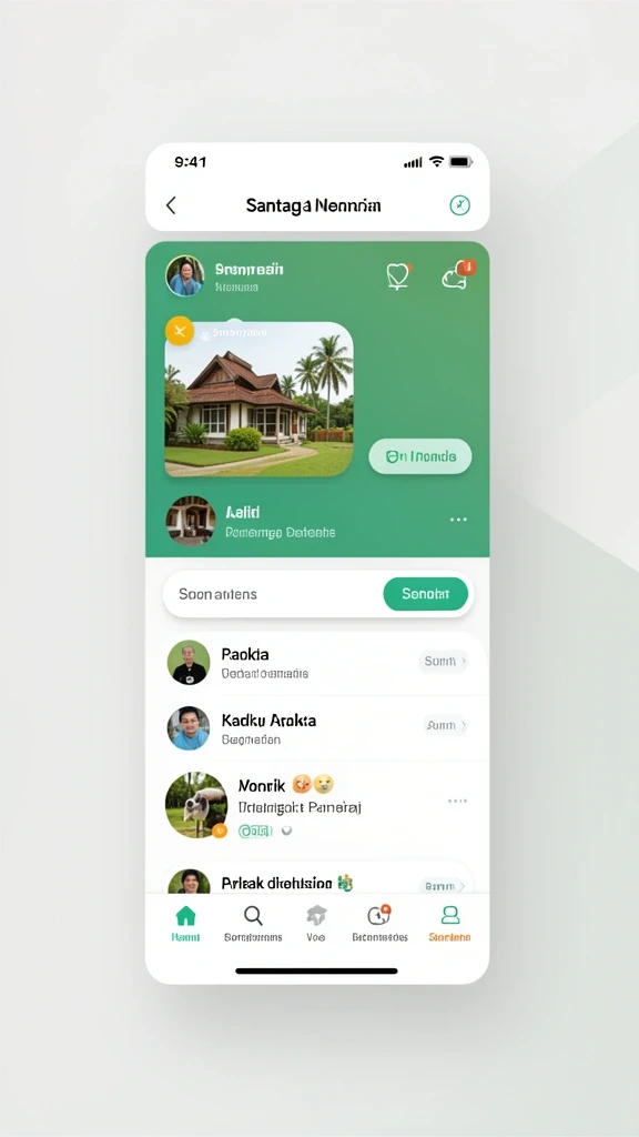 Visualisasi komunitas pemain yang saling berinteraksi.