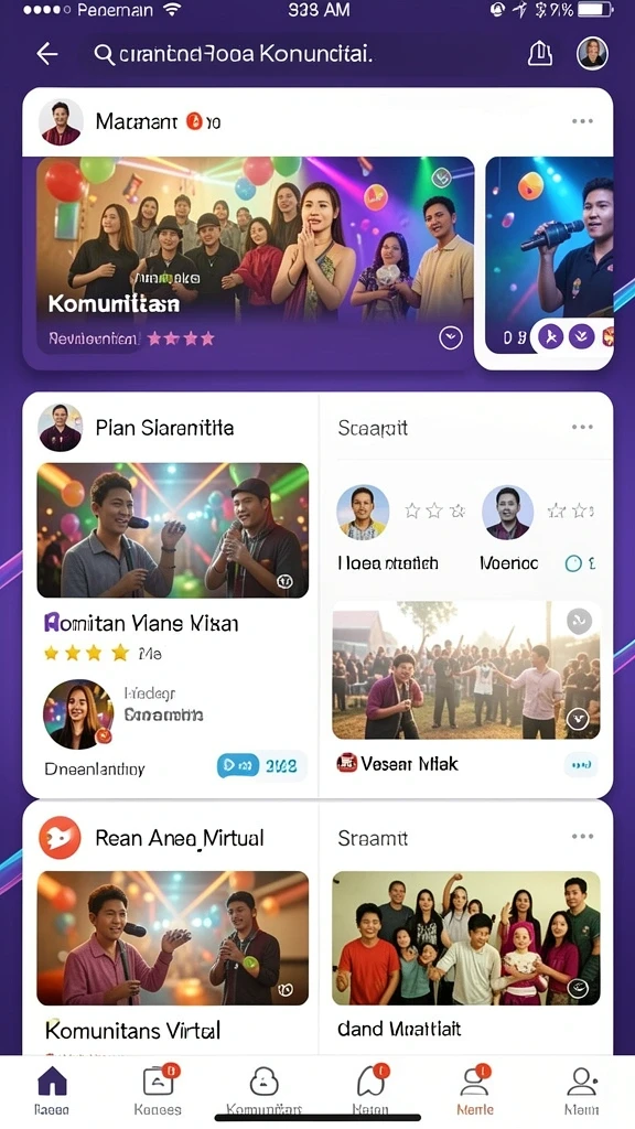 Tampilan menu utama IDRGAME yang menarik.