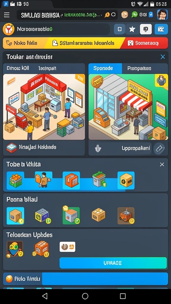 Berbagai pilihan permainan yang mengasyikkan.