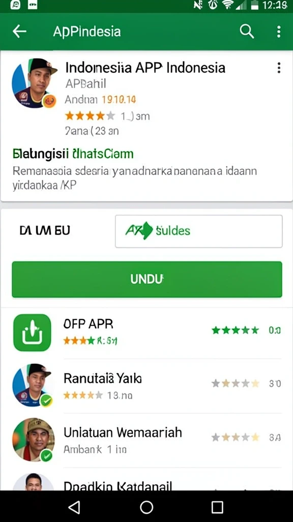 Tampilan antarmuka yang intuitif dan menarik.