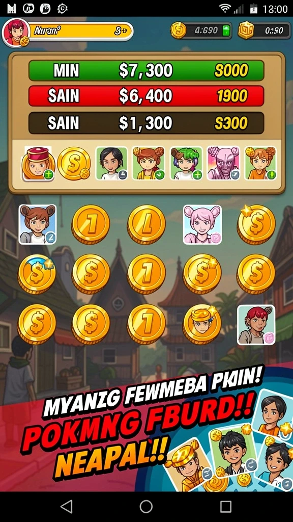 Tampilan menu yang mudah dinavigasi.