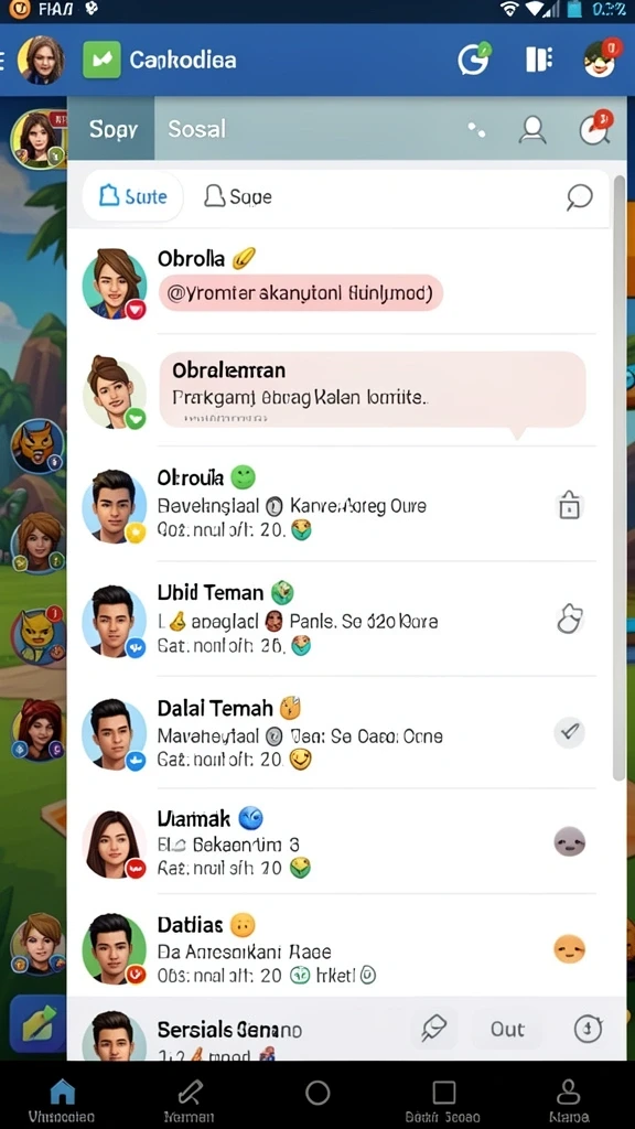 Fitur hadiah yang menarik dan bermanfaat.