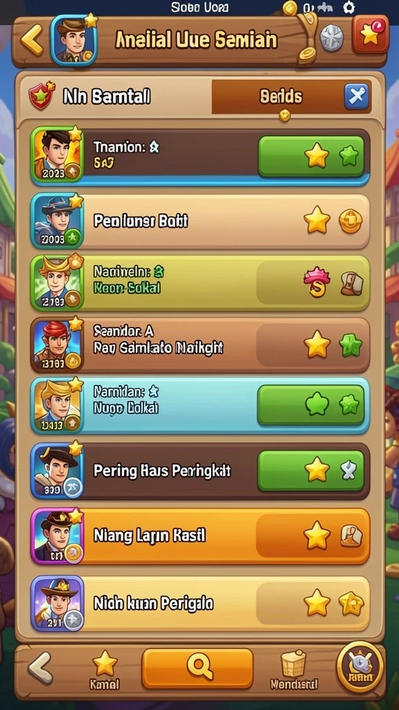 Fitur multiplayer yang memungkinkan interaksi dengan teman.