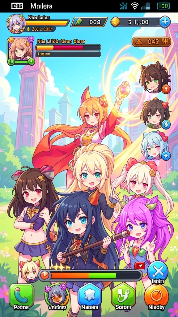 Gameplay seru di dalam level tantangan.