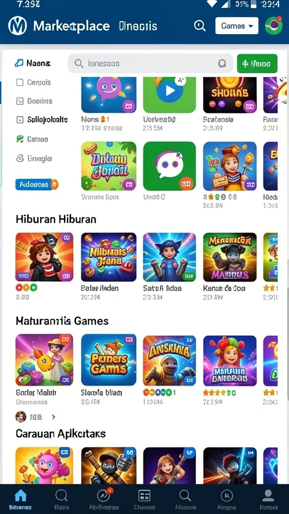 Tampilan awal LUCKSVIP yang menawan dan user-friendly.
