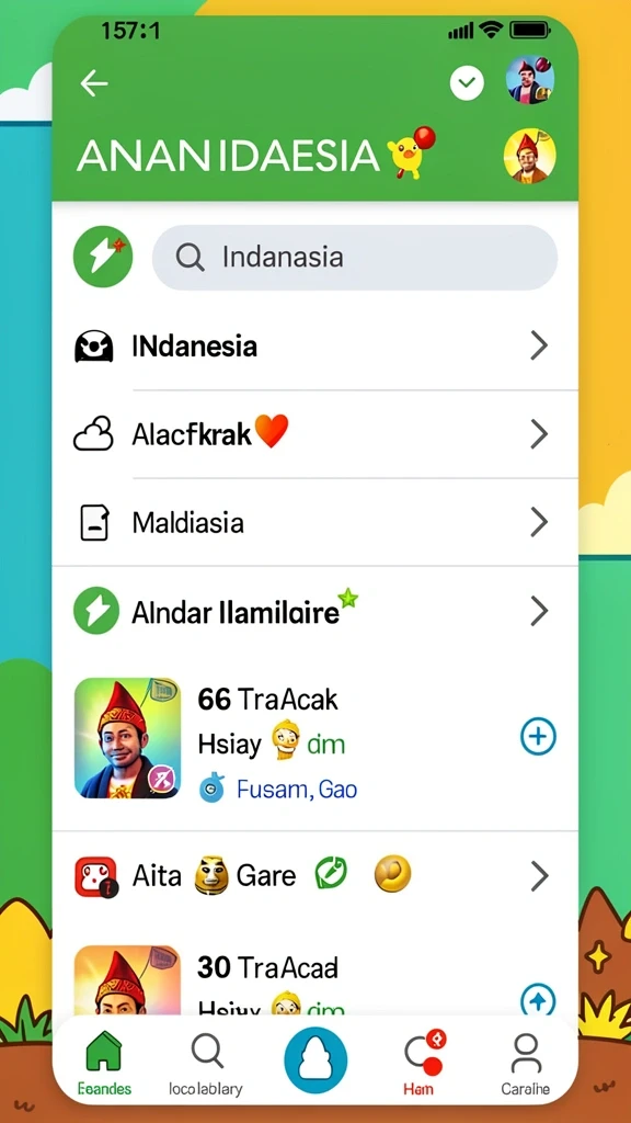 Screenshot mode permainan yang penuh aksi.