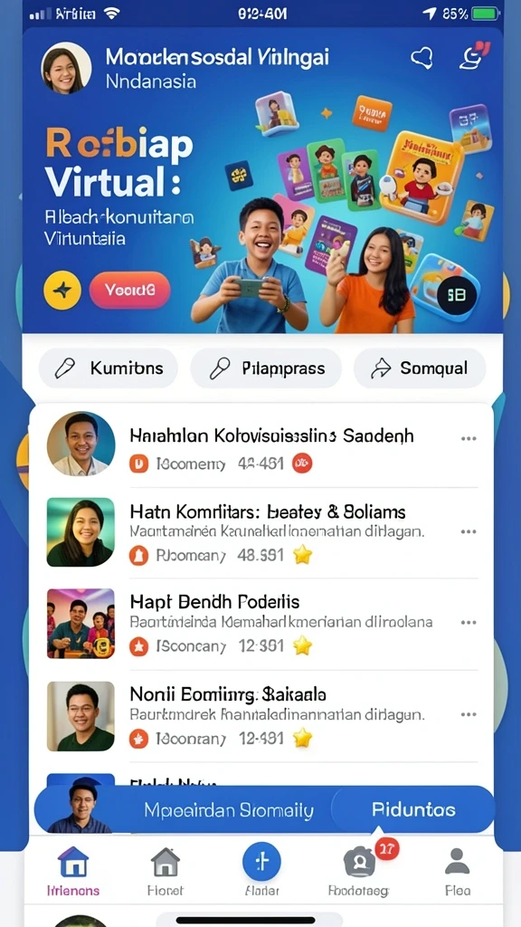 Karakter unik dengan desain yang memikat.