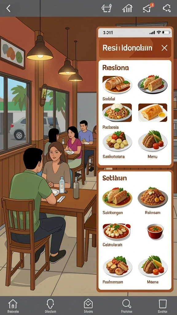 Tangkapan layar menunjukkan momen seru dalam permainan.