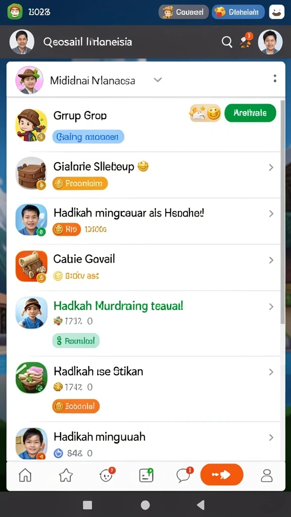 Aksi seru dalam pertarungan melawan musuh.