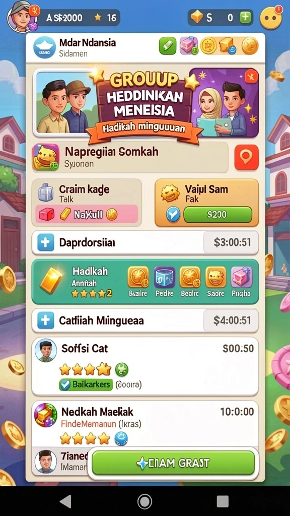 Tampilan antarmuka aplikasi PANDORA88 yang menarik.