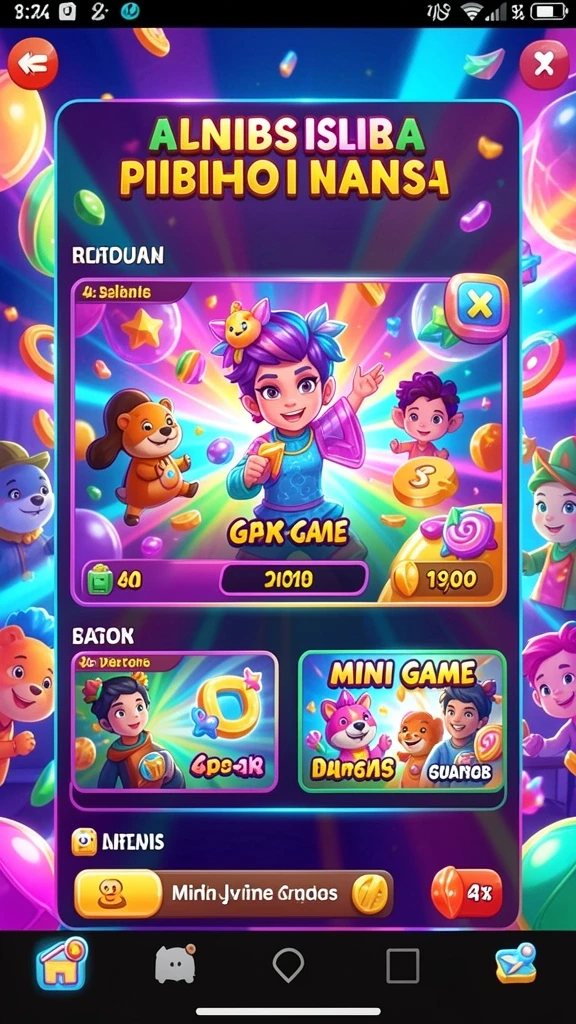 Pilih dari berbagai game seru yang tersedia.
