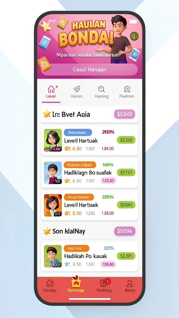 Pengalaman multiplayer yang seru dengan teman.
