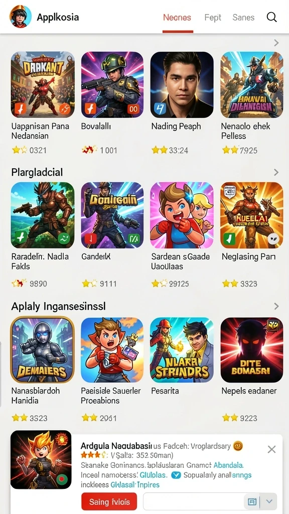 Fitur sosial untuk berinteraksi dengan pemain lain.