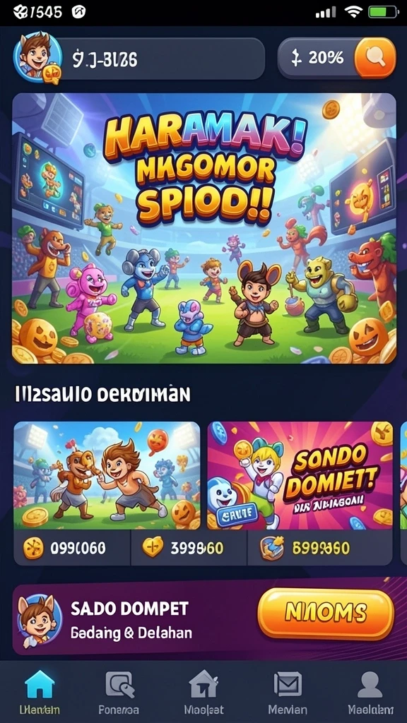 Gameplay yang seru dengan banyak tantangan menanti.