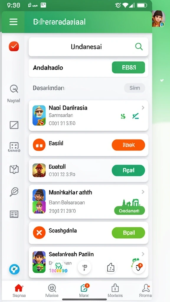 Fitur multiplayer untuk bermain bersama teman.