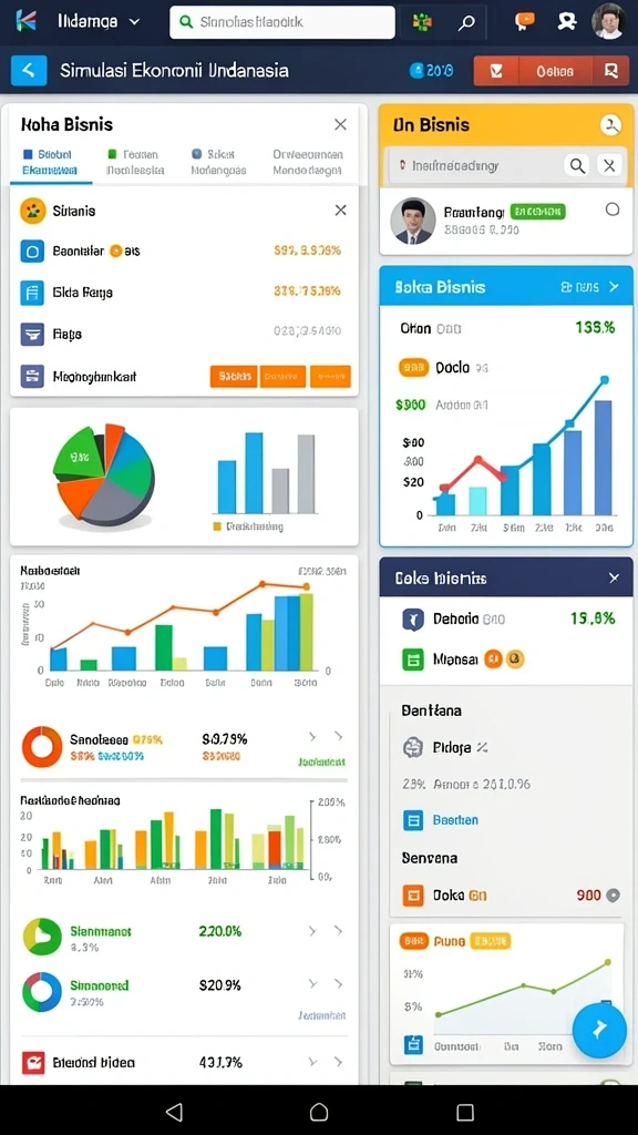 Screenshot aplikasi menampilkan antarmuka pengguna yang menarik.