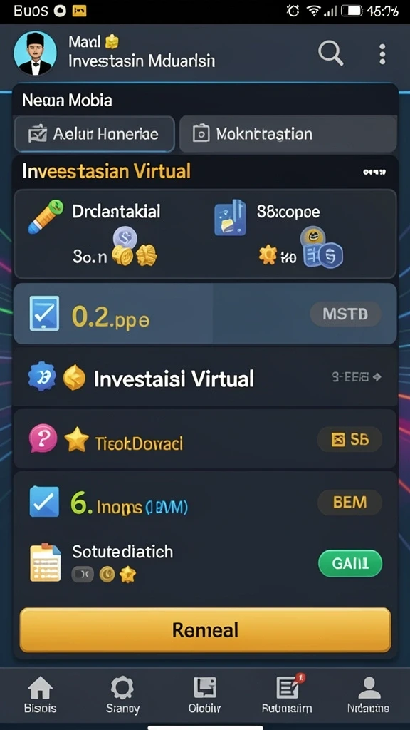 Tampilan permainan slot yang menghibur dan penuh warna.